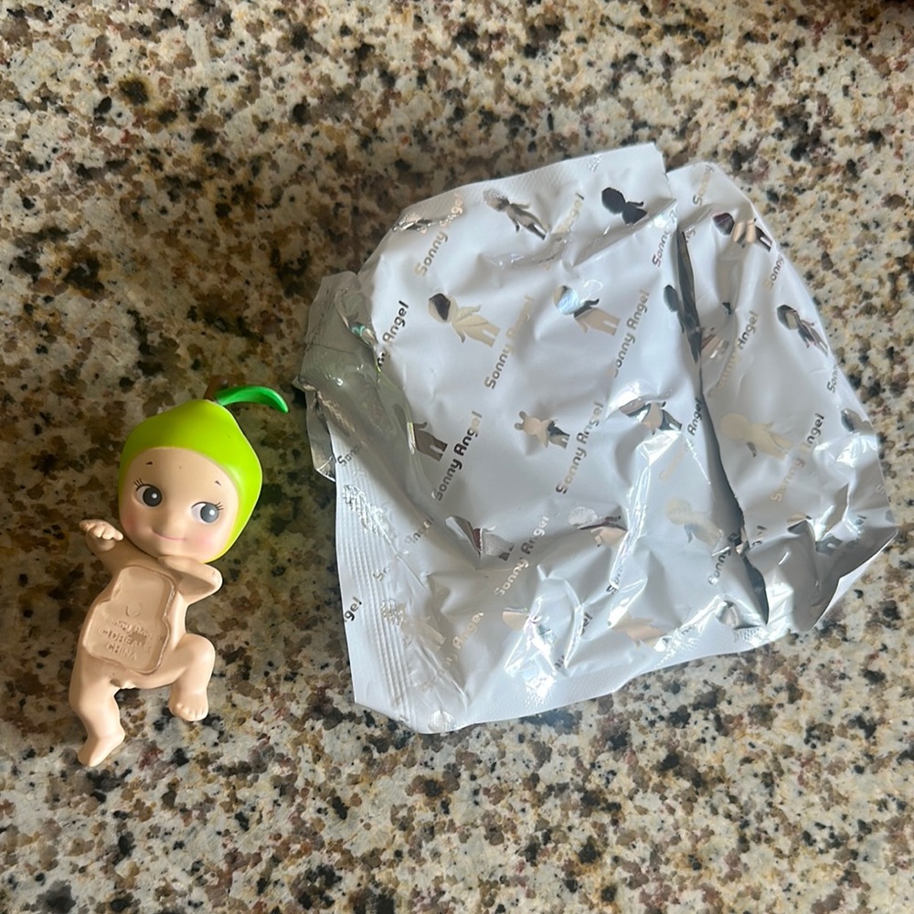 Green Baby Keychain